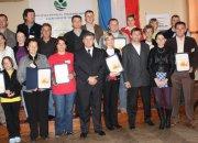 Zajednička fotografija laureata izložbe Dani  jabuka - Požega 2009.