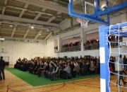 Unutrašnjost nove jakšićke školske sportske dvorane