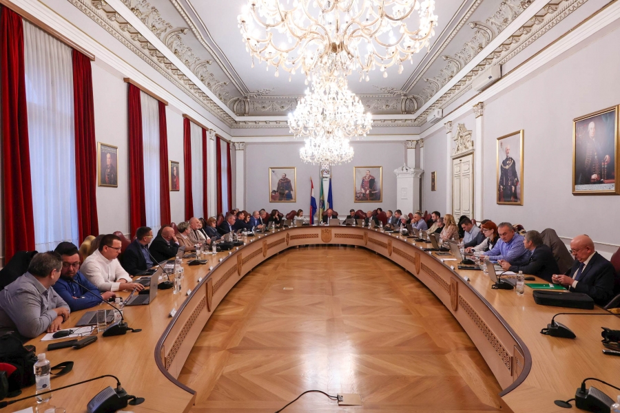 Na 15. sjednici Županijske skupštine usvojen proračun za 2024. godinu i dan presjek tekućih i planiranih projekata