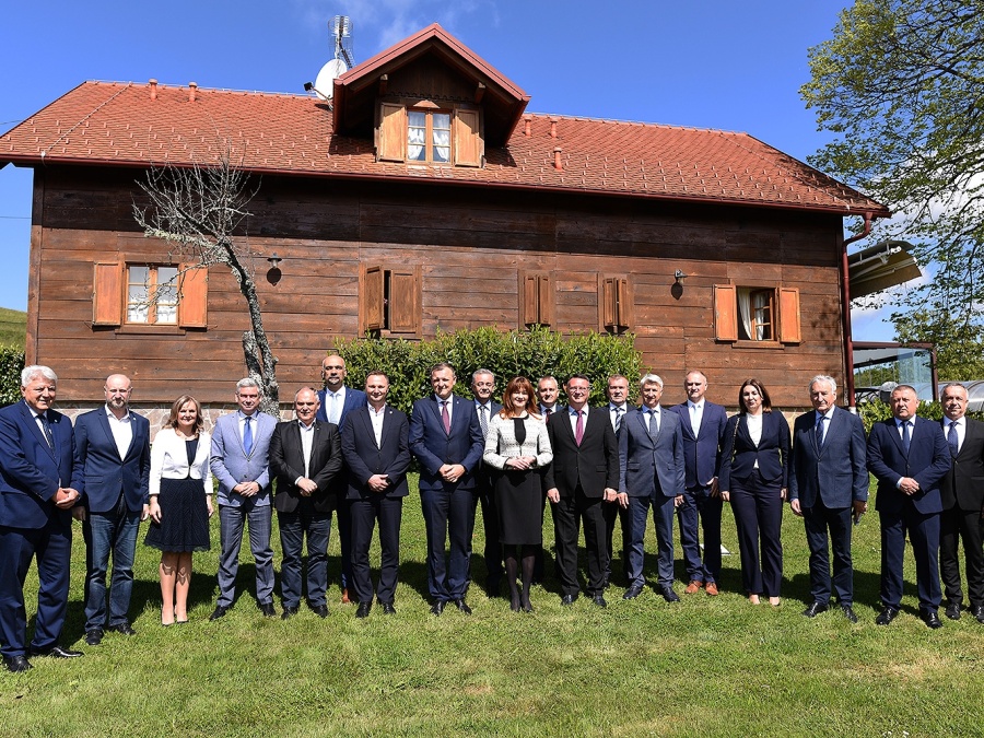 Županica Jozić na 69. sjednici Izvršnog odbora Hrvatske zajednice županija