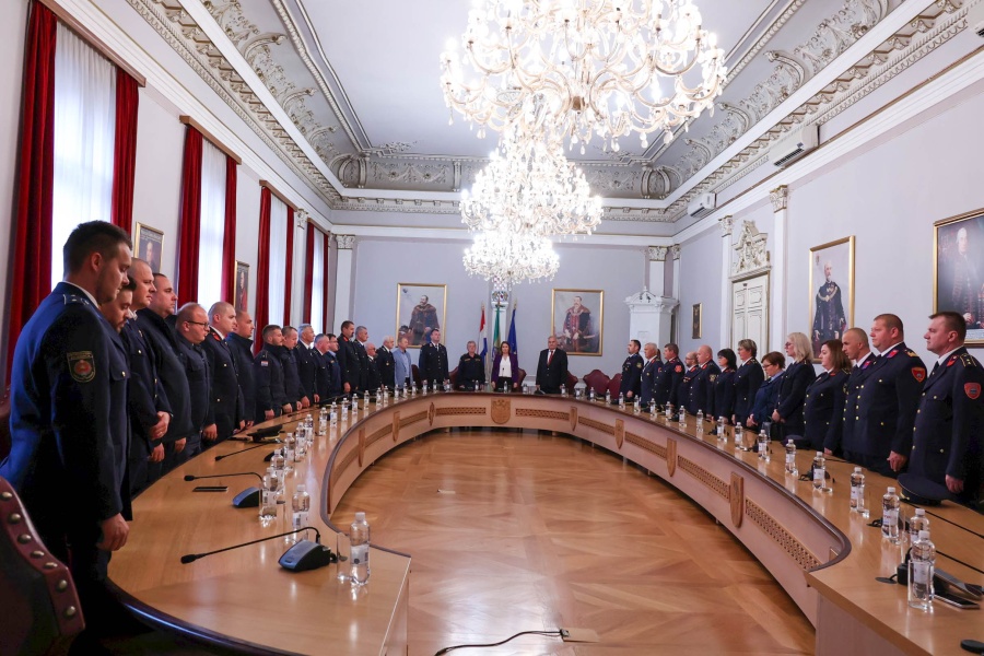 Prijem vatrogasaca u prigodi blagdana svetog Florijana: „Vi ste tkivo zajednice, ljudi koji ne biraju ni trenutak ni prioritete“