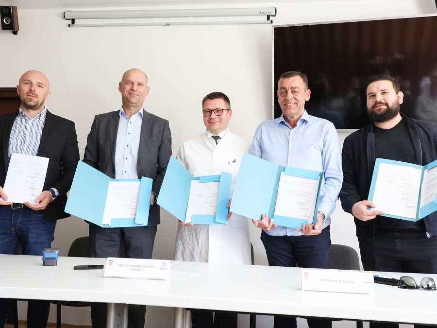Požeška bolnica kreće u vrijednu investiciju: Adaptacija i opremanje Odjela za neurologiju i psihijatriju u vrijednosti 1,1 milijun eura