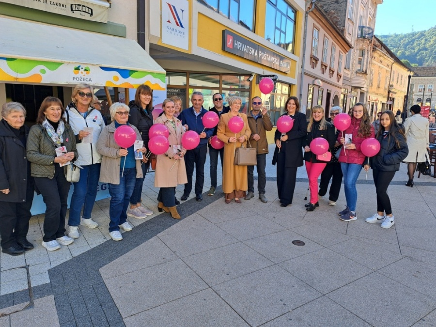 Obilježen Dan ružičaste vrpce i Mjesec borbe protiv raka dojke
