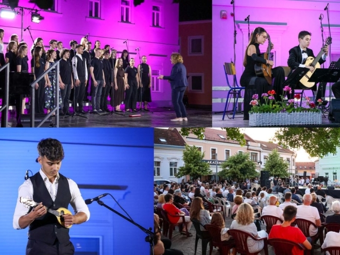 „Koncert ispred Katedrale“ oduševio Požežane dvosatnim glazbenim programom