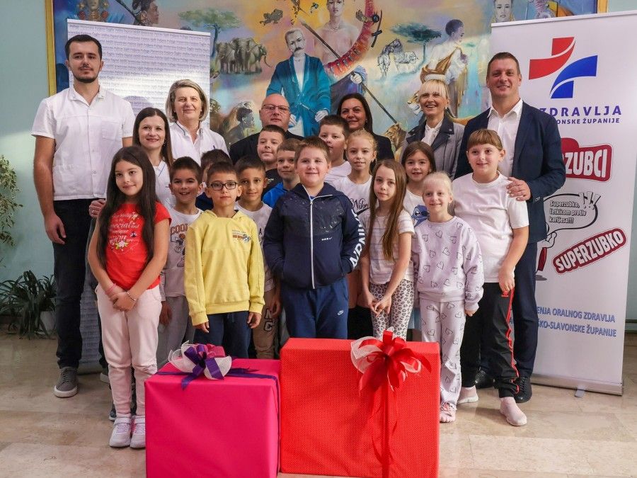 Uz početak novog ciklusa projekta Zdravozubci, uručena nagrada prošlogodišnjim pobjednicima iz Brestovca