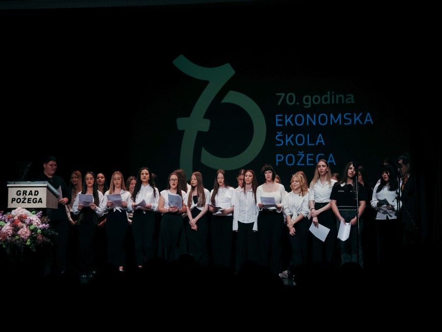 Sedam desetljeća znanja: Obilježena 70. obljetnica Ekonomske škole Požega