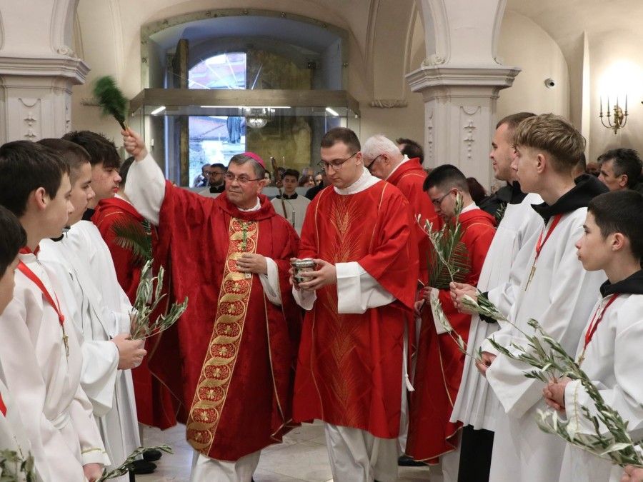 Cvjetnica u požeškoj Katedrali