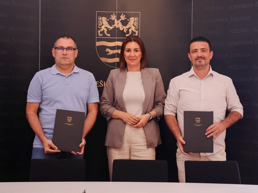 Potpisani ugovori za adaptaciju i opremanje sportske dvorane Tehničke škole u Požegi