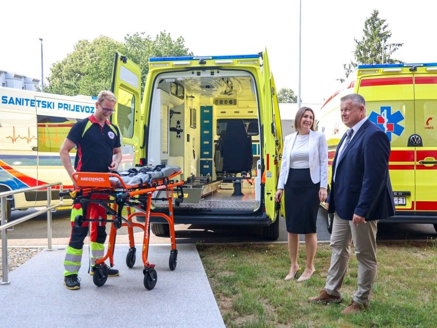 Obnovljen vozni park Zavoda za hitnu medicinu: Prosječna starost vozila smanjena na 3,6 godina
