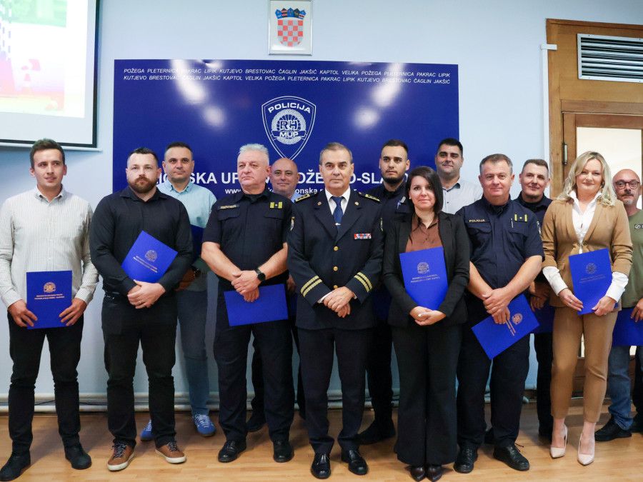 Obilježen Dan policije: „Područje naše županije jedno je od najsigurnijih u Republici Hrvatskoj“