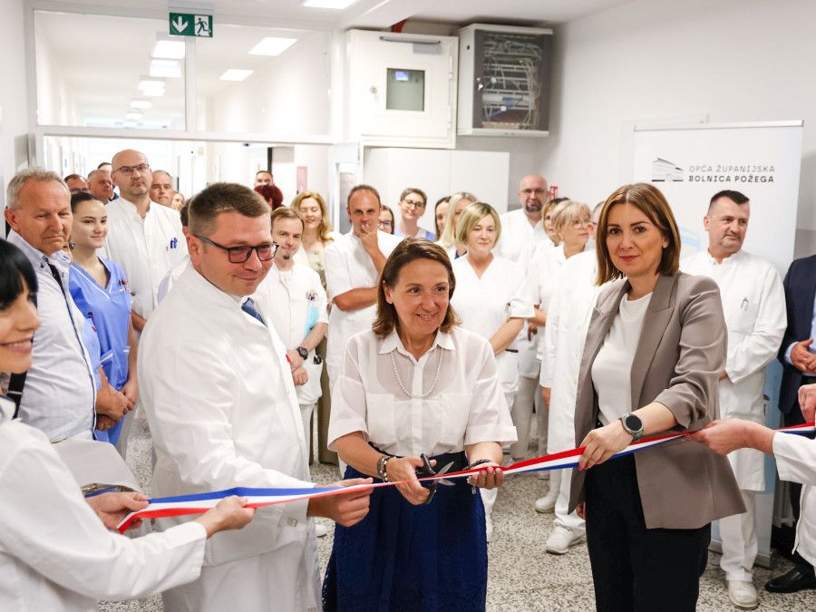 Opća županijska bolnica Požega otvorila obnovljene Odjele neurologije i psihijatrije