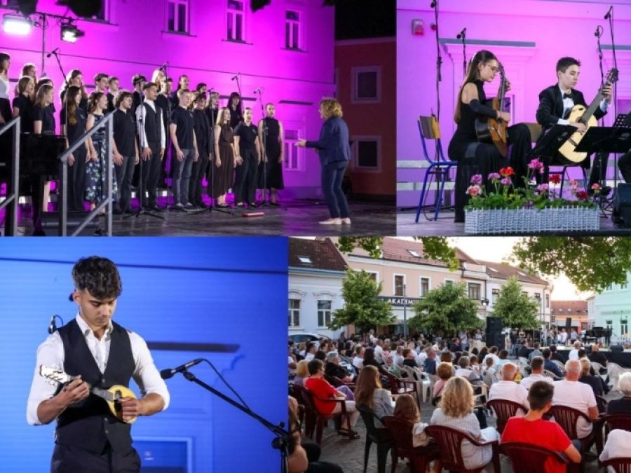 „Koncert ispred Katedrale“ oduševio Požežane dvosatnim glazbenim programom