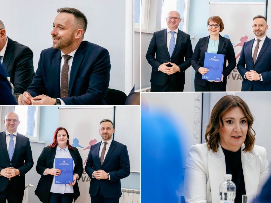 Program Zaželi ide dalje: Ministar Piletić uručio ugovore Gradu Pleternici i Udruzi „Mi“