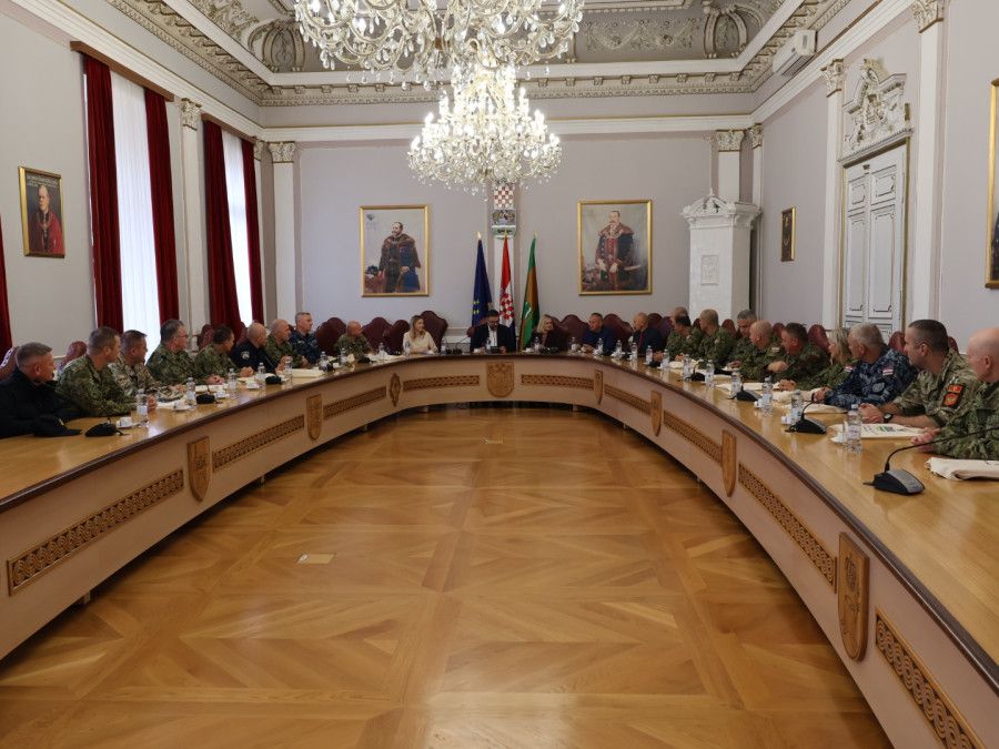 Polaznici Ratne škole „Ban Josip Jelačić” u posjetu Požeško-slavonskoj županiji