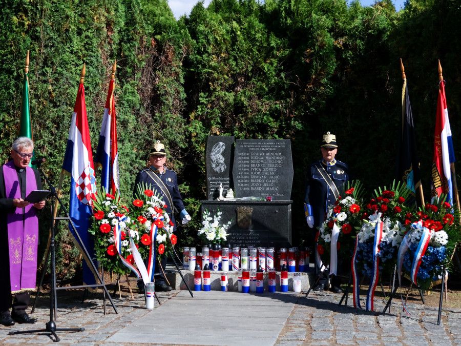 Obilježena 35. obljetnica prve vojne akcije u Požeštini: Odana počast poginulim hrvatskim braniteljima