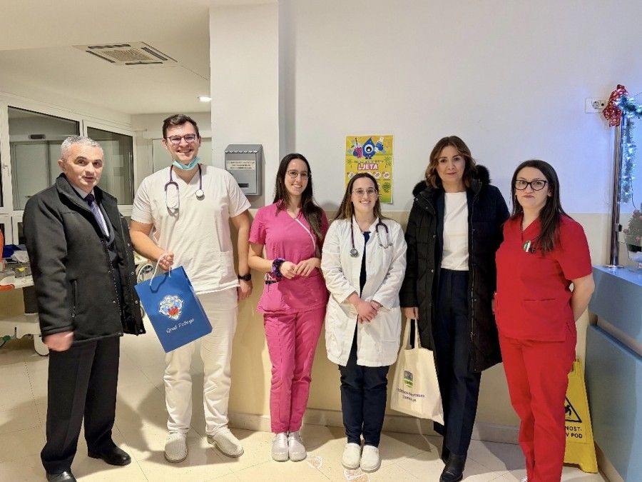 Županica Jozić i gradonačelnik Miličević obišli dežurne službe u novogodišnjoj noći